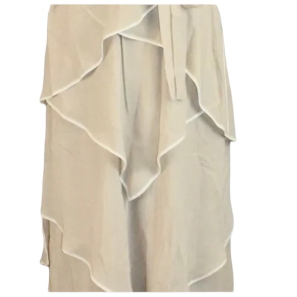 Runway $648 SILK XS Ivory BCBGMAXAZRIA Dress ‘Tasha’ Prom Wedding Evening - Picture 7 of 7